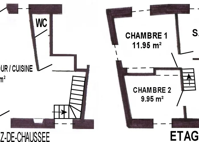 Ferienhaus Charmante Chaumiere Dans Le Parc De Briere Avec Jardin, Proche Guerande - Fr-1-306-1108 *